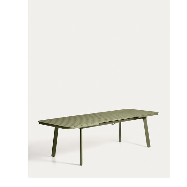 Fém kerti étkezőasztal 100x220 cm Izola – Kave Home