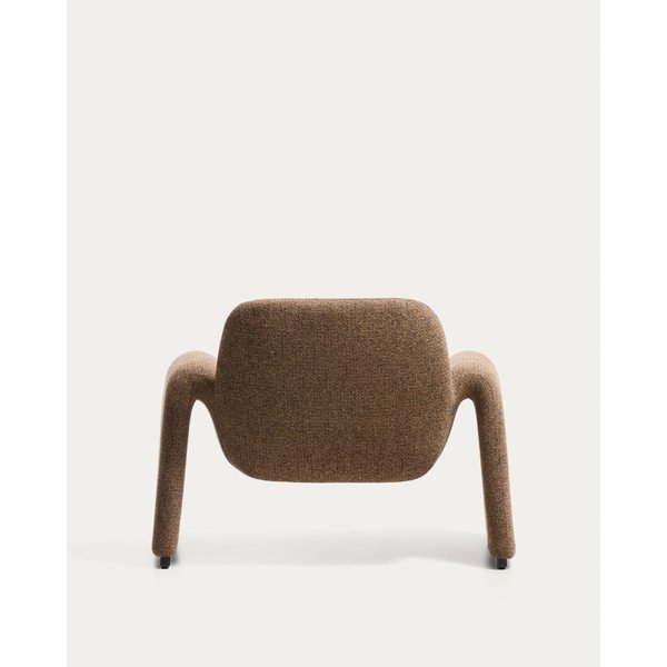 Barna zsenília fotel Melvia – Kave Home-image-4