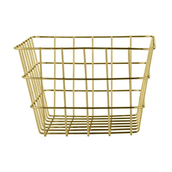 Viana fém aranyszínű tárolókosár - Wenko-image-3