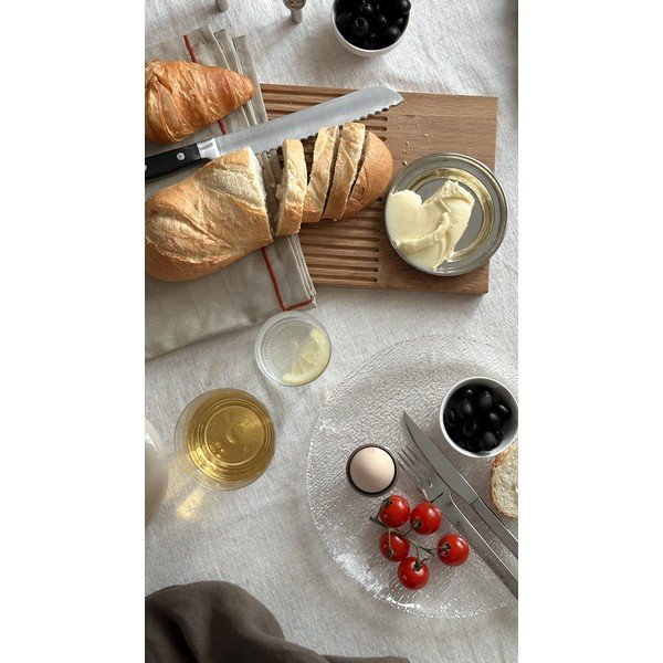 Ezüstszínű rozsdamentes acél evőeszköz készlet 16 db-os Mano – Hübsch-image-4