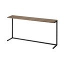 Fekete-natúr színű fa kiegészítő polc 90x18 cm Tower – YAMAZAKI