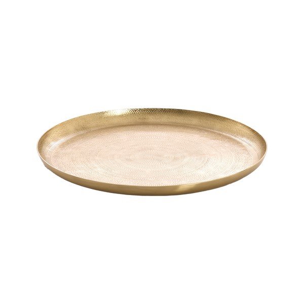 Fém dekoratív tálca ø 34,5 cm Krosna – Light & Living