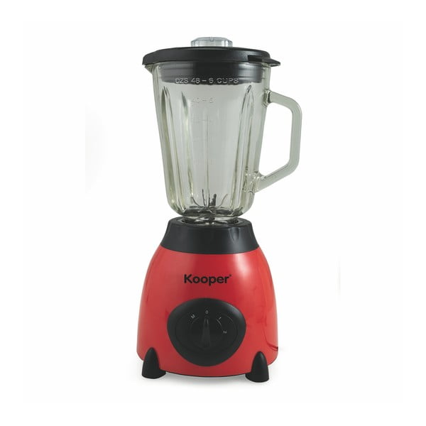 Piros turmixgép, 1,5 l - Kooper-image-3
