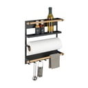 Magna fekete konyhai fali rendszerező - Wenko