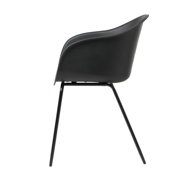 Topley fekete étkezőszék - Unique Furniture-image-2