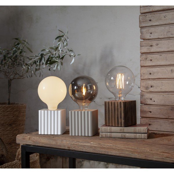 Meleg színű LED szálas izzó E27, 2 W Plain Smoke – Star Trading-image-1