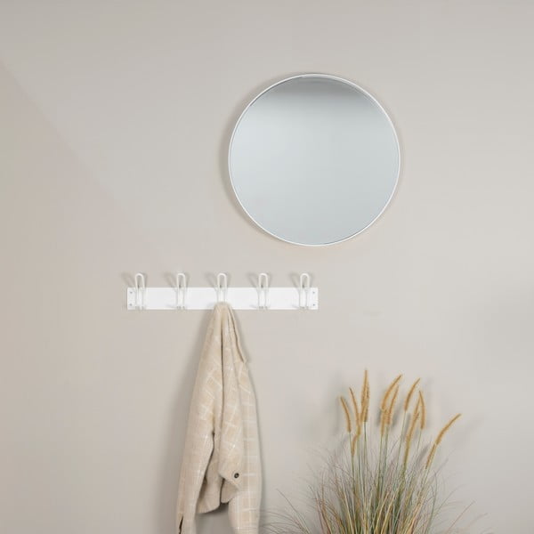 Fehér fém fali fogas 70 cm Miles – Spinder Design-image-2