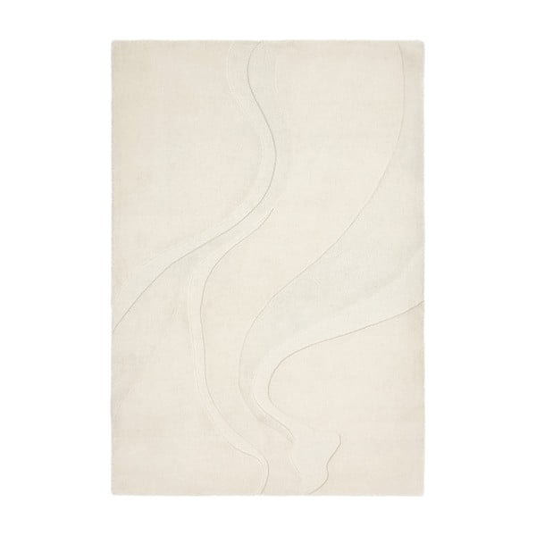 Fehér gyapjú szőnyeg 160x230 cm Olsen – Asiatic Carpets