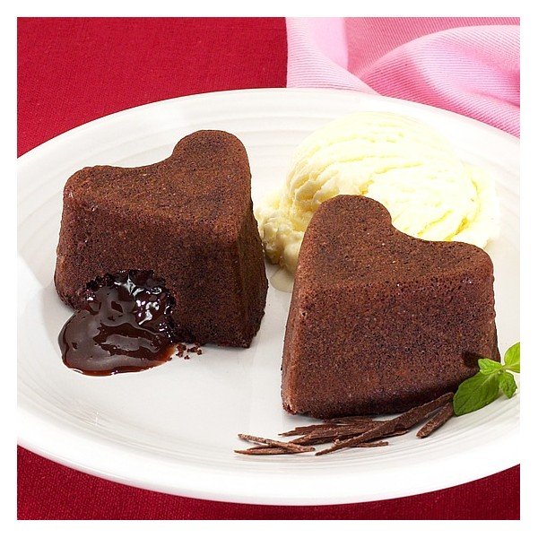 Valentine rézszínű sütőforma 6 süteményhez, 500 ml - Nordic Ware-image-2