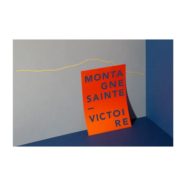 Sainte Victoire aranyozott város sziluett - The Line