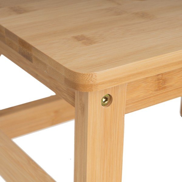 Natúr színű bambusz ülőke – Casa Selección-image-1