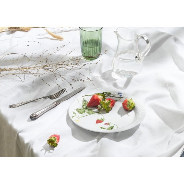 Fehér desszertes porcelán tányér ø 22 cm Hammershøi Summer – Kähler Design-image-1