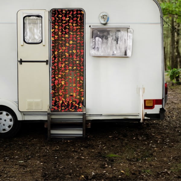 Piros függöny ajtóra 90x190 cm Indian Summer – Maximex-image-2