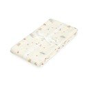 Világossárga bio pamut pólya gyerek takaró 120x120 cm Off-White – Cam Cam Copenhagen