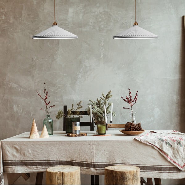 Elena fehér függőlámpa, magasság 150 cm - SULION-image-1