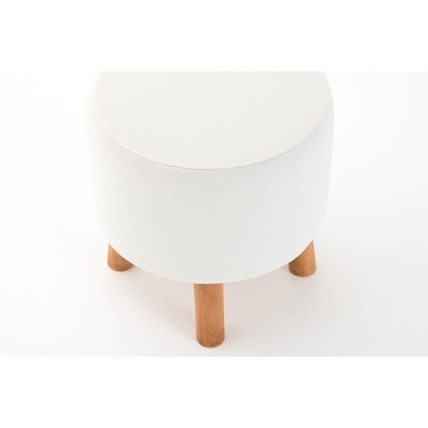 Fehér puff Silindir – Balcab Home-image-3