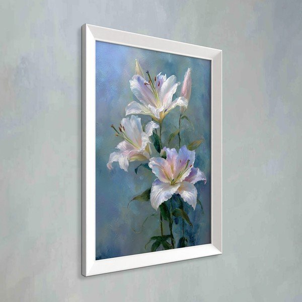 Nyomtatott keretezett kép 56x75 cm Lilies – Styler-image-3