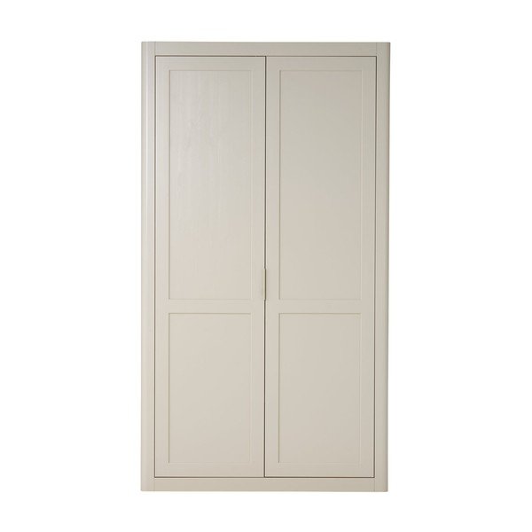 Világosszürke borovi fenyő szekrény 120x217x48 cm Gunnar – WOOOD