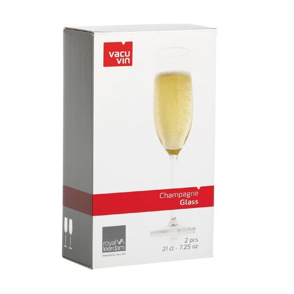 2 db pezsgős pohár, 210 ml - Vacu Vin-image-1