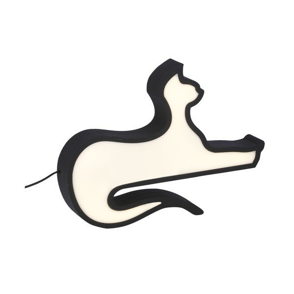 Fekete gyerek éjjelilámpa Cat – Candellux Lighting-image-2