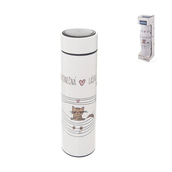 Fehér termosz 400 ml – Orion-image-4