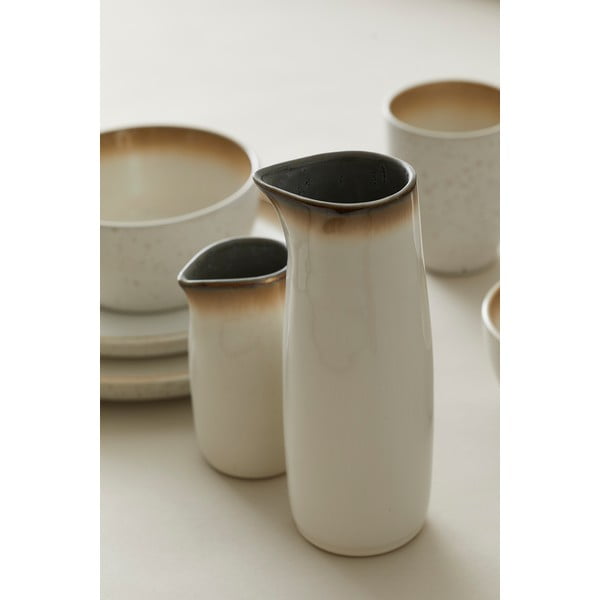 Bézs kerámia tejkiöntő 500 ml Cream/Cream – Bitz-image-3