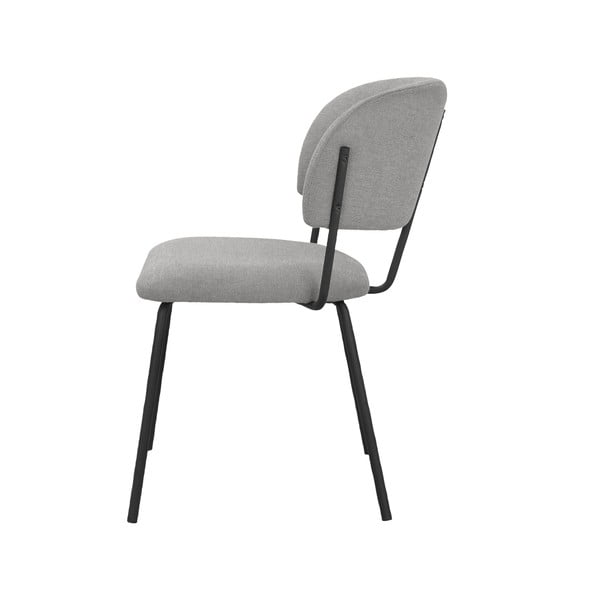 Szürke étkezőszék szett 2 db-os Claudia – Støraa-image-2