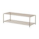 Világosbarna fém cipőtartó Josse – WOOOD