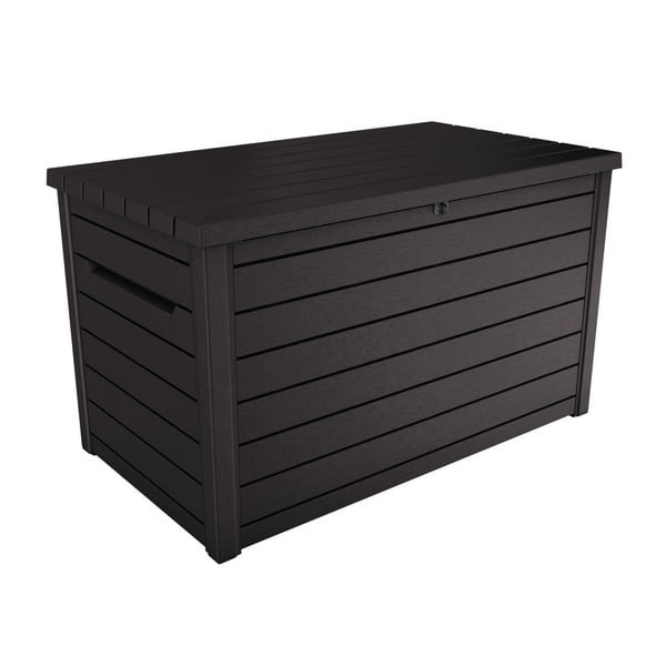 Barna műanyag kerti tárolódoboz Ontario – Keter-image-3