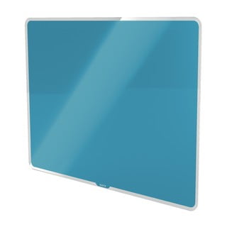 Cosy kék üveg mágnestábla, 60 x 40 cm - Leitz