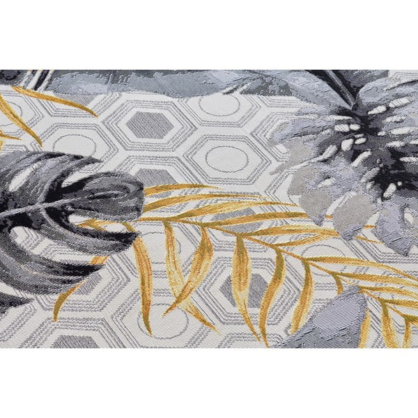 Sárga-szürke kültéri szőnyeg 80x165 cm Flair – Hanse Home-image-3