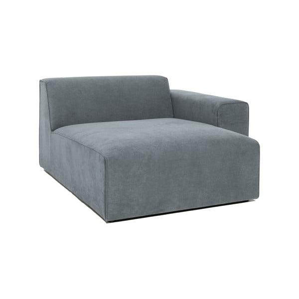 Szürke kordbársony kanapé modul (jobb oldali) Sting – Scandic-image-1