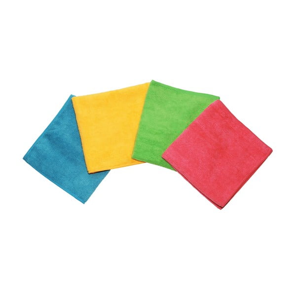Mikroszálas törlőkendő szett 4 db-os Colors – Vileda-image-3