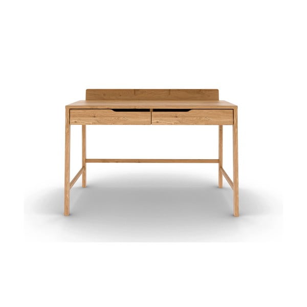 Tölgyfa íróasztal 65x120 cm Twig – The Beds