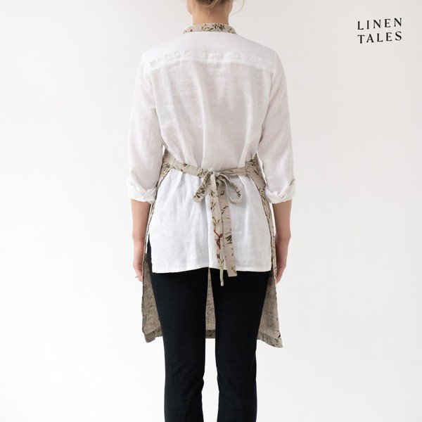 Len kötény karácsonyi mintával – Linen Tales-image-2