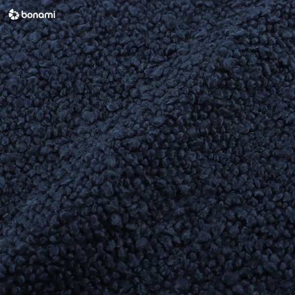 Sötétkék buklé fotel Poppy – Micadoni -image-3