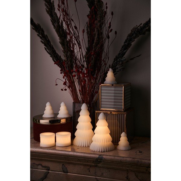 Fehér fénydekoráció ø 11 cm Claire – Sirius-image-2