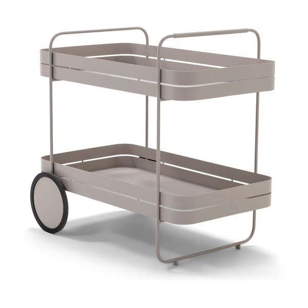 Fém zsúrkocsi 74x42 cm Gin & Trolley – Spinder Design