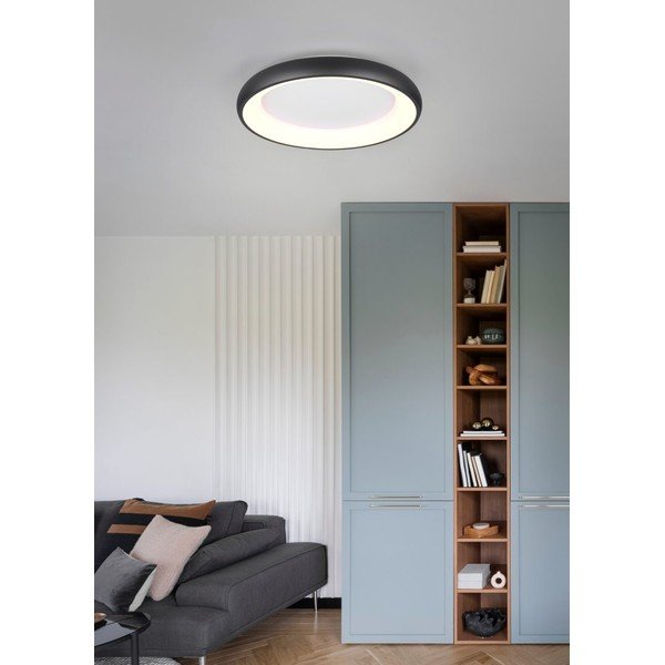 Fekete LED dimmelhető mennyezeti lámpa Cardona – Trio-image-1