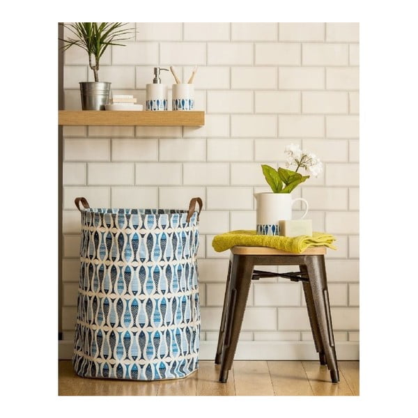 Textil szennyeskosár 54 l Pisces – Premier Housewares-image-1