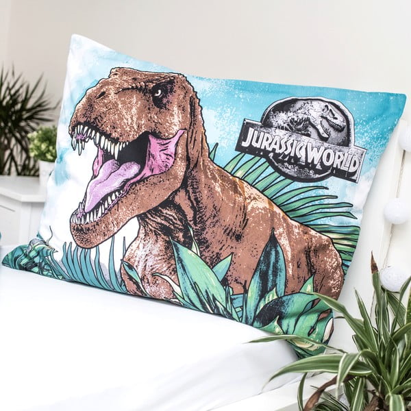 Jurassic Park pamut gyerek ágyneműhuzat világító hatással, 140 x 200 cm - Jerry Fabrics-image-2