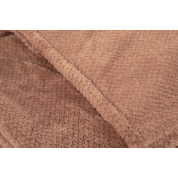 Barna mikroplüss takaró 150x200 cm Pippa – Tiseco Home Studio-image-3