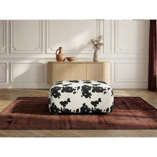 Fehér puff Sidonie – Bobochic Paris-image-1