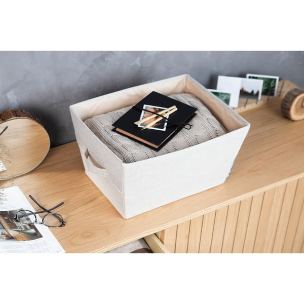 Textil tárolókosár 30x40x22 cm Soft Storage – Bigso Box of Sweden-image-3