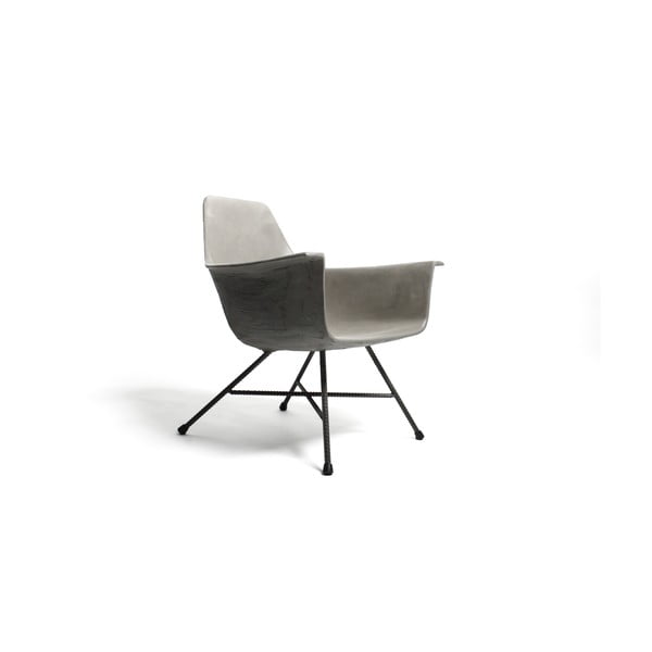 Hauteville alacsony beton fotel - Lyon Béton-image-2