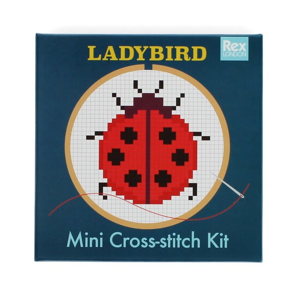 Kreatív készlet Cross-stitch Kit Ladybird – Rex London