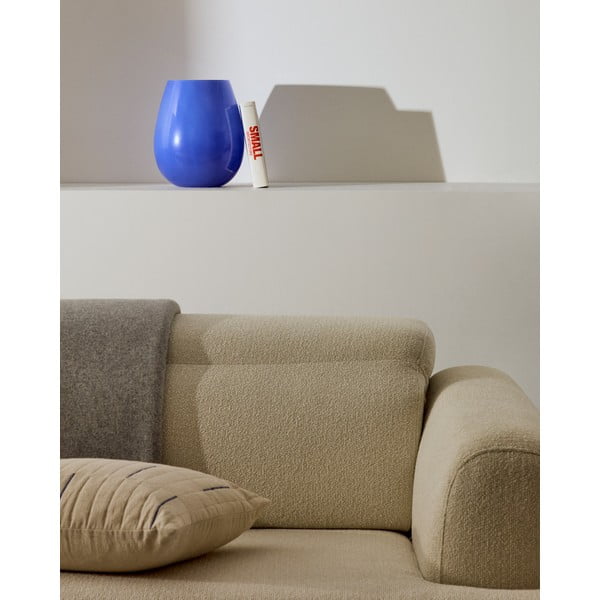 Kék üveg váza (magasság 26 cm) Kelse – Kave Home-image-2