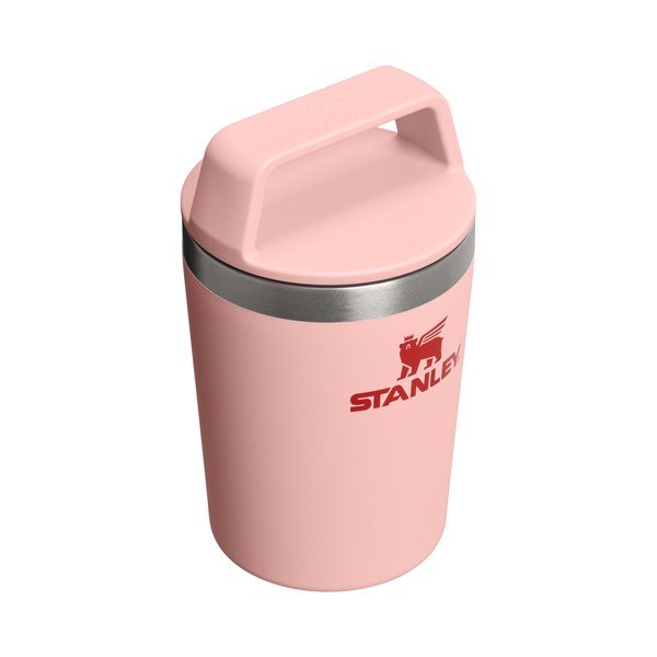 Barackszínű rozsdamentes acél termobögre 230 ml Café-To-Go Travel Mug Peach Rose – Stanley-image-3