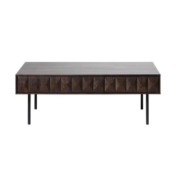 Latina fekete dohányzóasztal, 116,6 x 71,2 cm - Unique Furniture