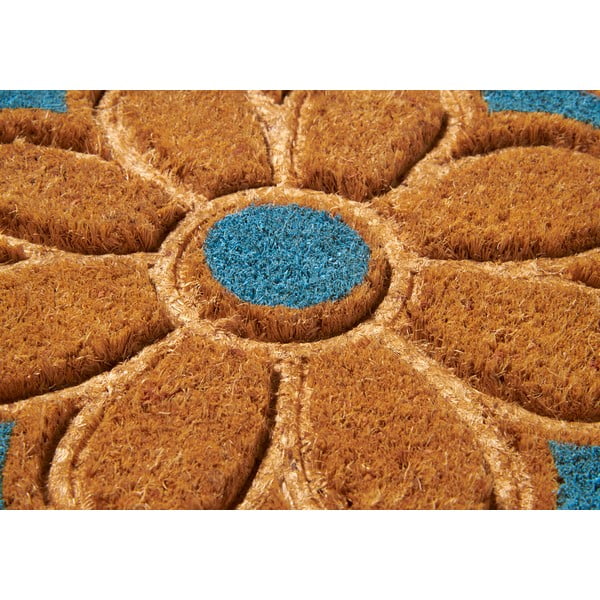 Kókuszrost lábtörlő 45x75 cm Flowers – Hanse Home-image-2